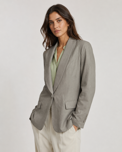 Blazer verde musgo